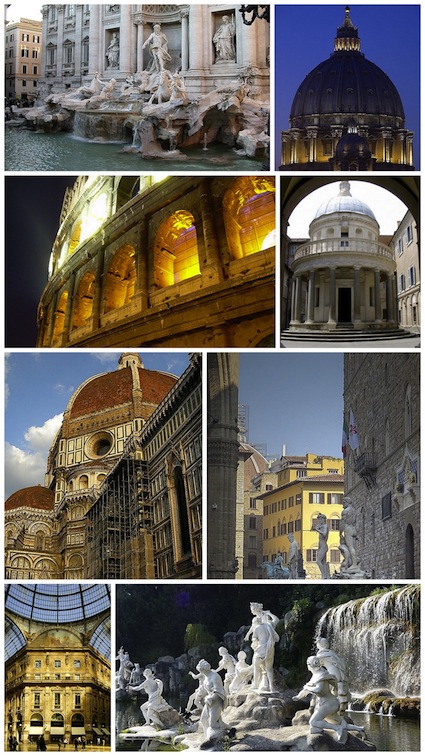 architettura dell'Italia