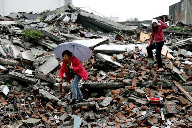 после землетрясения